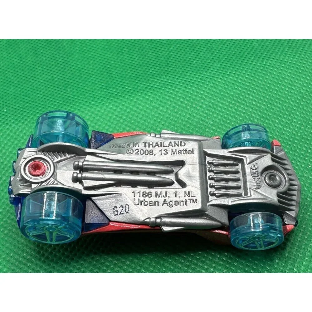 Hot Wheels Urban Agent 2008‎ Red Blue Wheels DieCast 1:64